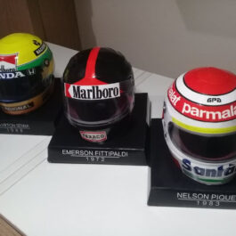 Coleção capacetes campeões brasileiros