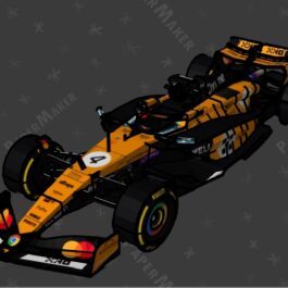 McLaren MCL39 2025 (Lando Norris, GP de Monaco)